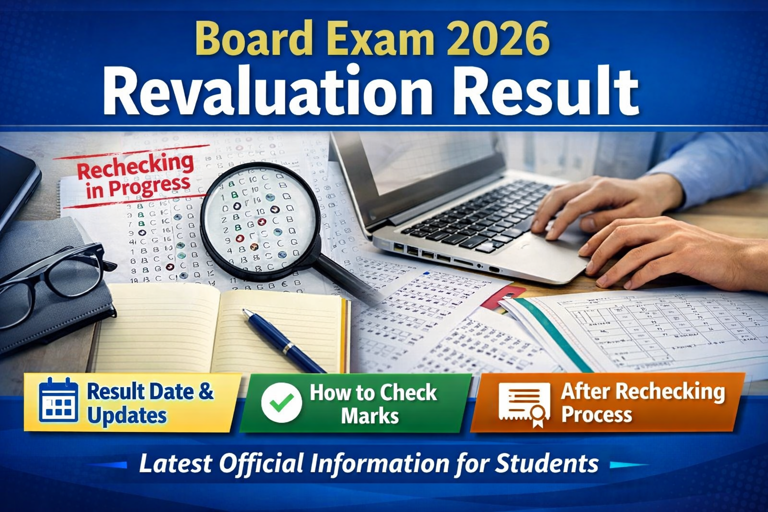 Board Exam 2026 Revaluation Result Date & How to Check Marks