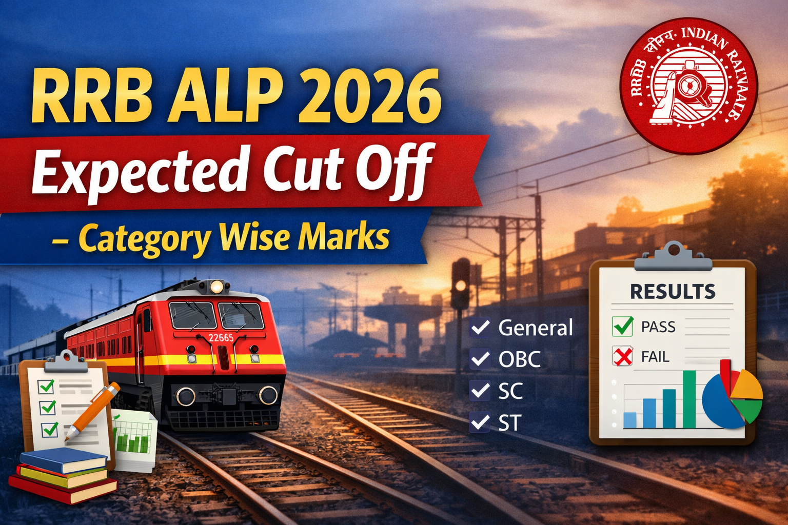 RRB ALP 2026 Expected Cut Off – Category Wise Marks