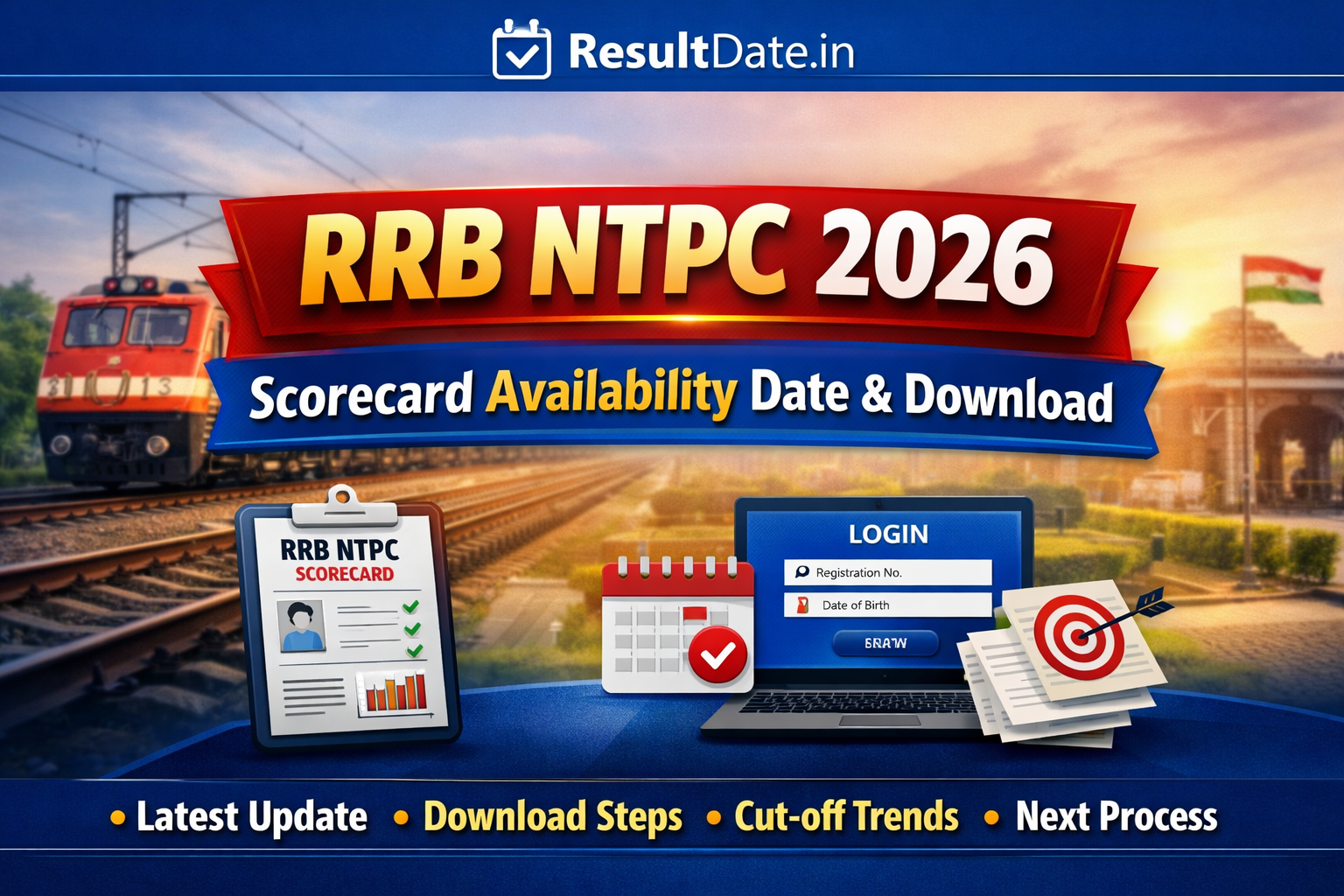 RRB NTPC 2026 Scorecard Availability Date & Download