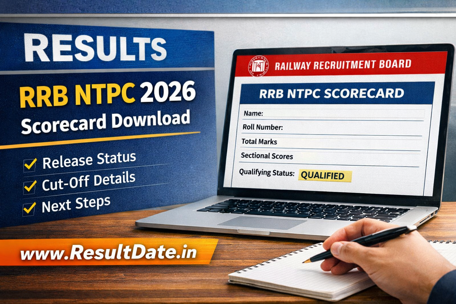RRB NTPC 2026 Scorecard Download – Latest Update