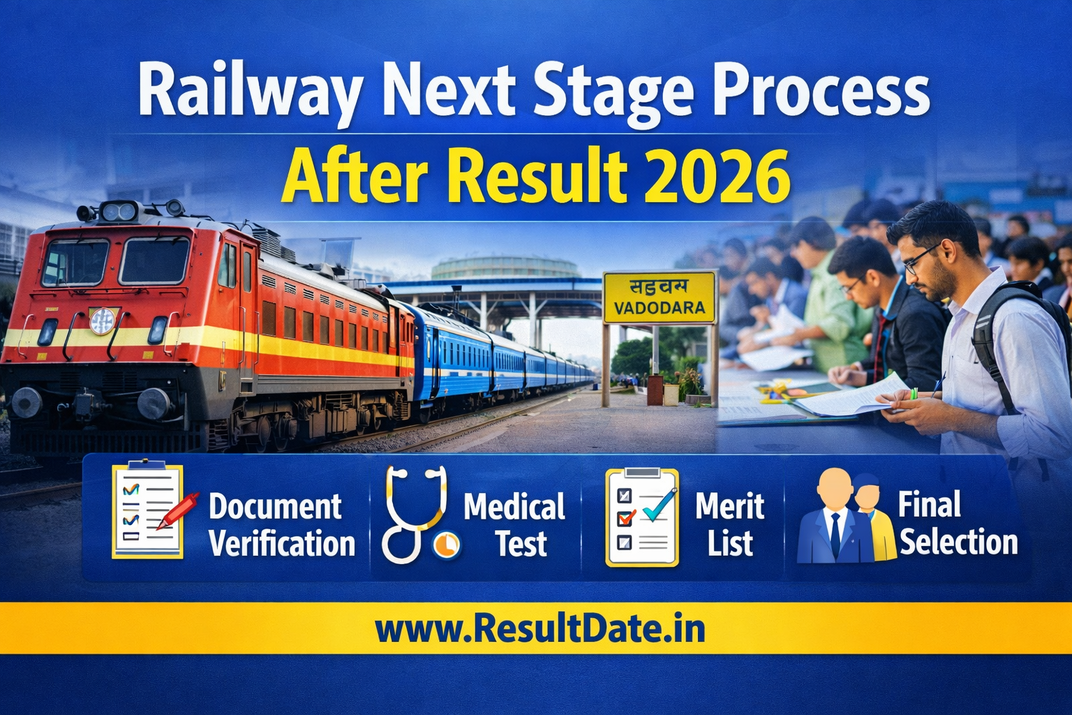 Railway Next Stage Process After Result 2026 Guide