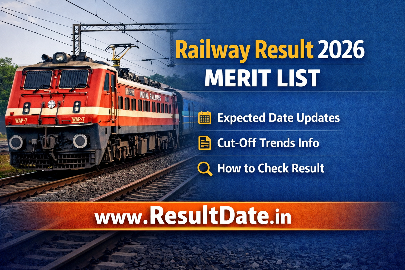 Railway Result 2026 Merit List – Latest Official Update