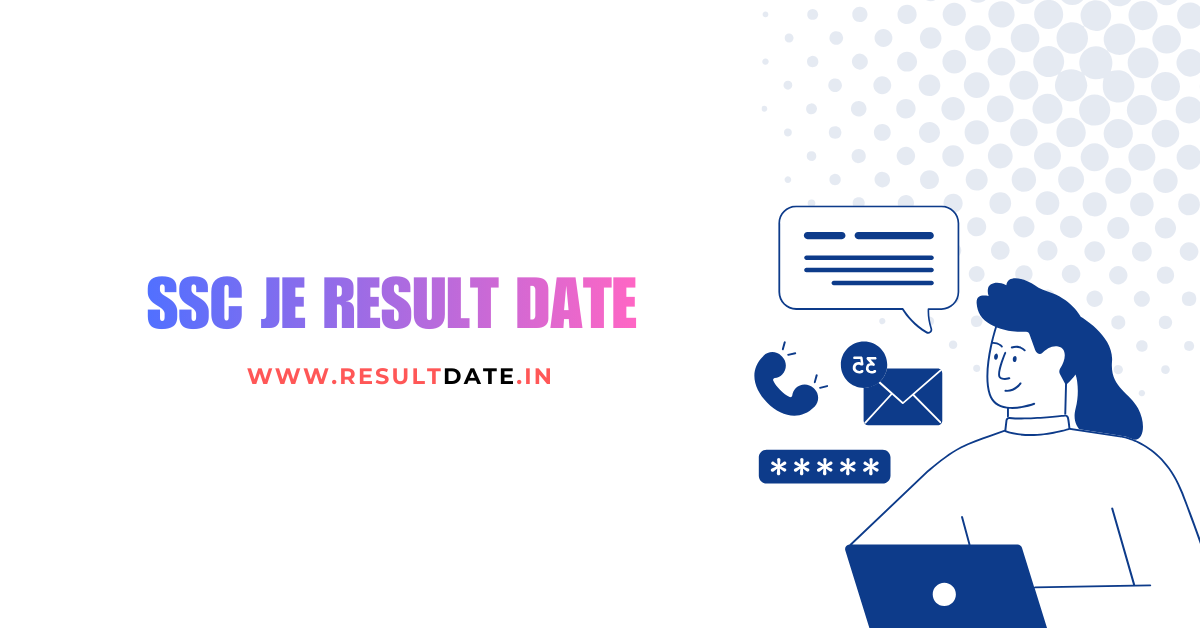 SSC JE 2026 Result Date