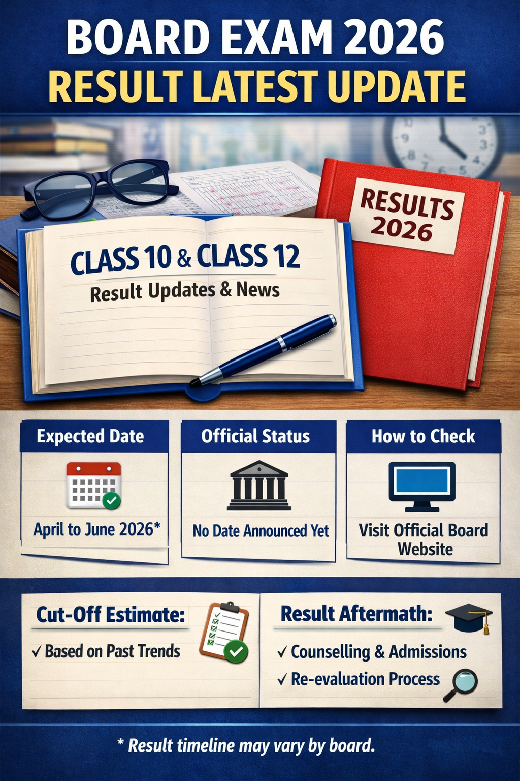 Board Exam 2026 Result Latest Update & Expected Date