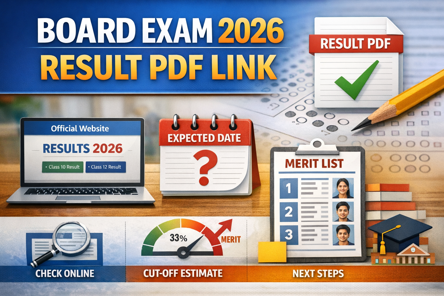 Board Exam 2026 Result PDF Link: Official Update