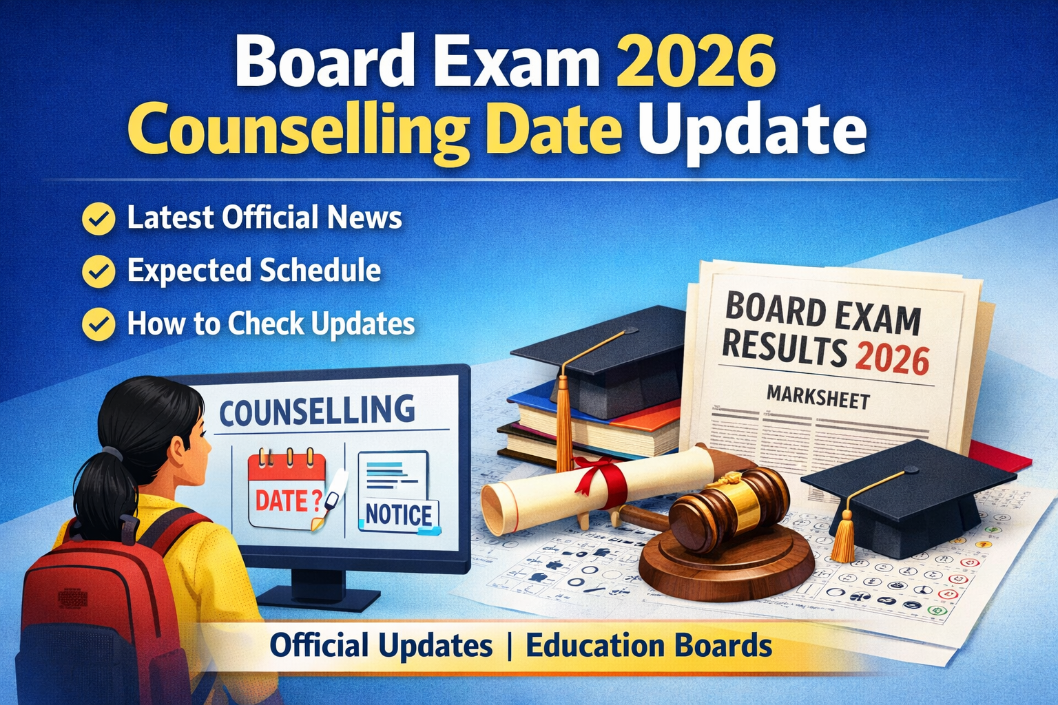 board exam 2026 counselling date